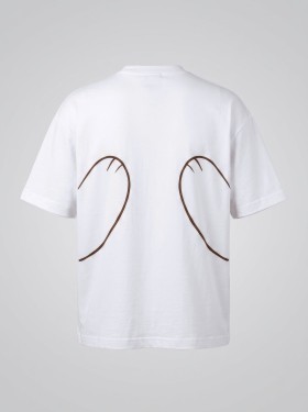 You n’ Me  Oversized Unisex T-Shirt - Λευκό