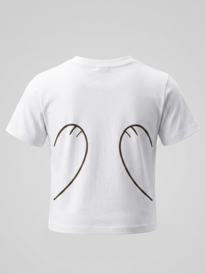 Υou Ν' Μe Παιδικό T-shirt - Λευκό